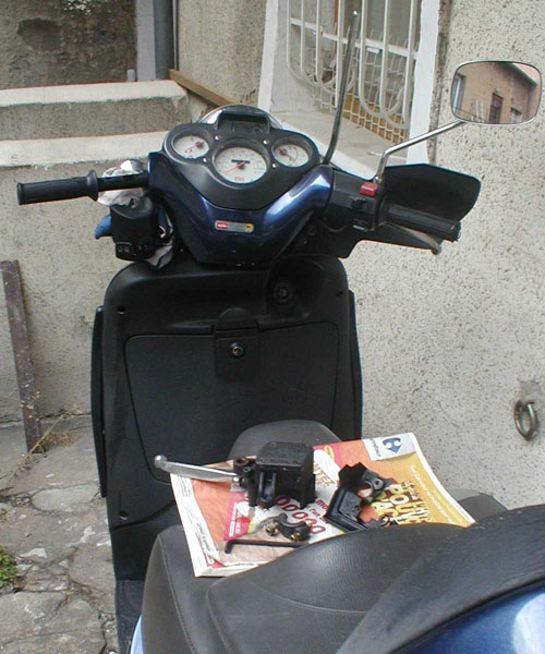 poigne de frein sur le sige
